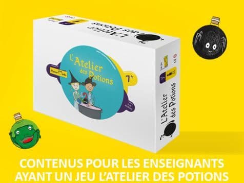 Contenus pour les enseignants ayant un jeu L'Atelier des Potions